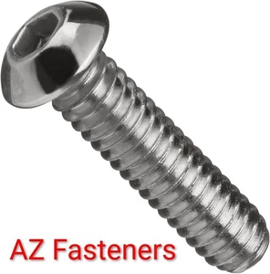 M10 x 60 mm Innensechskant-Innensechskantschraube DIN 7380 verchromt (4er Pack) - Bild 1 von 4