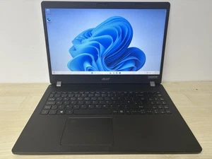 Acer Travelmate P215-52 Laptop Intel i5-10210u 8GB RAM 256GB SSD Win 11 Pro READ - Picture 1 of 24