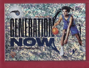 Jase Richardson 2025 Topps Generation Now Holo Foil #GN-25 Rookie RC - Bild 1 von 2