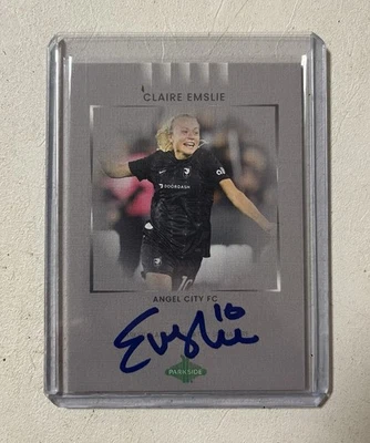 Claire Emslie #22/25 Auto 2022 Parkside NWSL Women’s Soccer Angel City FC - Image 1 of 2