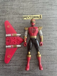 Figurine Powers Rangers Rouge Ninja Storm BANDAI 2002 OCCASION - Picture 1 of 22