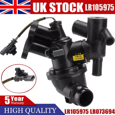 LR105975 Thermostat Housing For Land Range Rover Evoque Discovery Sport E PACE - Image 1 of 4