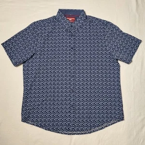 Men’s Button up Shirt Report Collection Hyper Stretch Size XL blue Color New - Picture 1 of 9