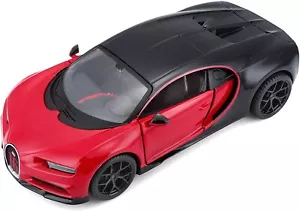 Maisto 31524 - Coche a Escala - Bugatti Chiron Sport (Rojo Negro, Escala 1:24) - Imagen 1 de 7