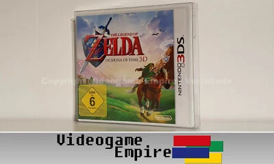 GAMEGUARD 10x custodie protettive per giochi Nintendo 3DS confezione originale PAL NTSC custodie box protector 0,4 mm