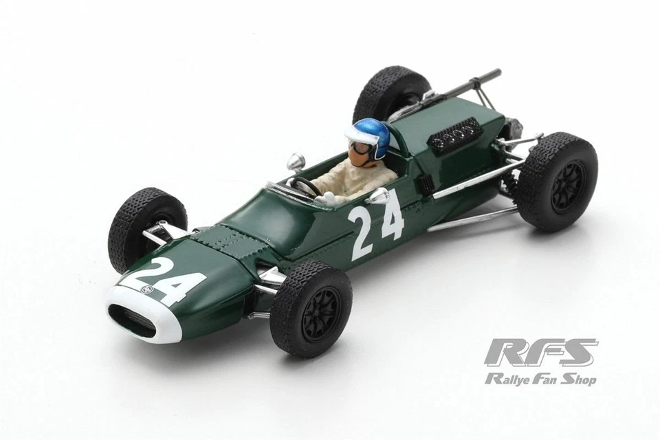 Matra MS5 BRM P80 Jacky Ickx Formel 2 GP Pau 1966 1:43 Spark SF 182 NEU - Bild 1 von 1