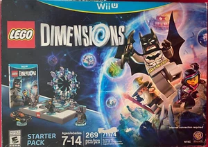 LEGO Dimensions Starter Pack Wii-U EE. UU. Versión Nintendo Open Box - Imagen 1 de 8