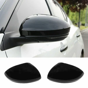 For Nissan Altima 2019-2022 Gloss Black Side Door RearView Mirror Cover Trim Cap - Bild 1 von 8