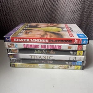 Bulk Lot Of Romance Dvd Movies X6 Region 4 Pal Vgc Free Postage - Picture 1 of 13