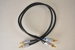 .5m Pair RCA Straight Wire Symphony Audio Interconnect Cables - Picture 1 of 4