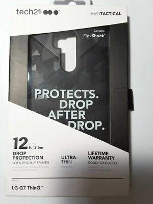 Drop protection Ultra thin Case for LG G7 ThinQ Black  - Image 1 of 4