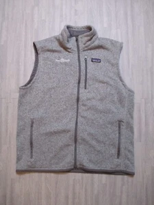Patagonia Better Maglione Gilet Pile Uomo XL Grigio Gilet Scaldamuscoli 25882 - Foto 1 di 12