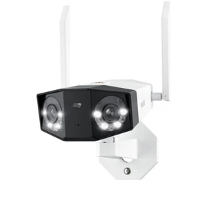 Refurbished Reolink Duo2WiFi 4K Dual-Lens Überwachungskamera Aussen 2-Wege-Audio - Afbeelding 1 van 16
