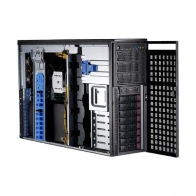 Supermicro SYS-7049GP-TRT 256G RAM 2X Intel 8272CL 26Core 3.7G 1T M.2 1X4080 GPU - Image 1 of 2