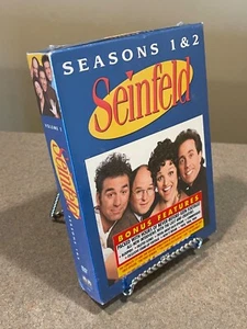 Seinfeld - Seasons 1 & 2 (DVD, 2004, 4-Disc Set) Brand New, Factory Sealed! - Foto 1 di 7