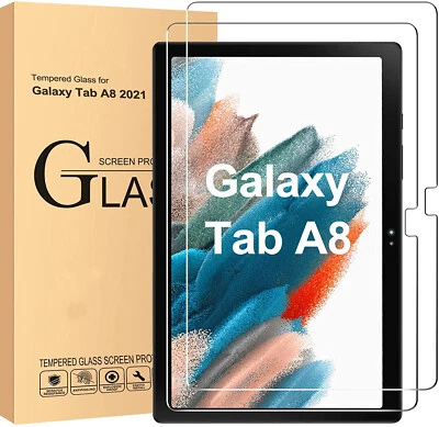 Protector de pantalla de vidrio templado para Samsung Galaxy Tab A8 10,5 pulgadas SM-X200 Foto 1 de 4