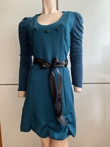 Rinascimento blue/green dress size S - Picture 1 of 11