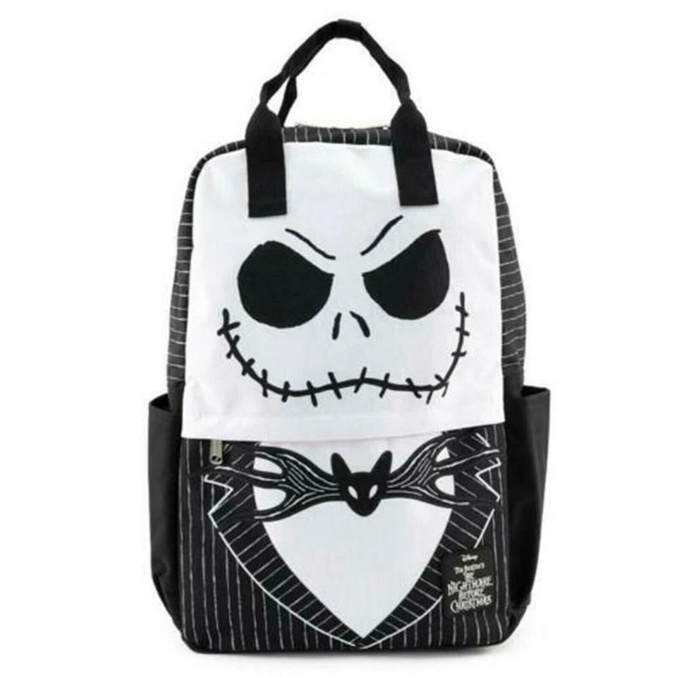 Mochila Loungefly Pesadilla Antes de Navidad Jack Skellington Cosplay Nylon NUEVA Foto 1 de 1