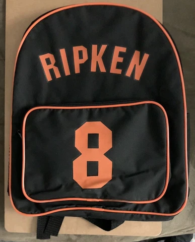 CAL RIPKEN JR Backpack School Bag SGA - NEVER USED - Baltimore Orioles LOOK 👀 Cover