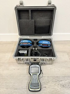 Ricevitore GPS GNSS RTK Dual Spectra Epoch 50 UHF TSC3 Survey Pro Galileo BeiDou - Foto 1 di 9