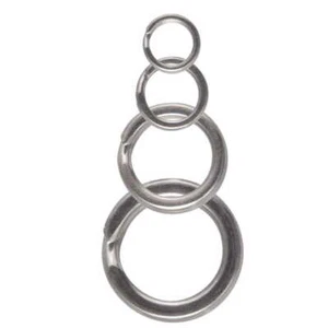 Dragon Split Ring Power Ring 10 Stck. Predator Angeln Edelstahl Dropshot - Bild 1 von 2