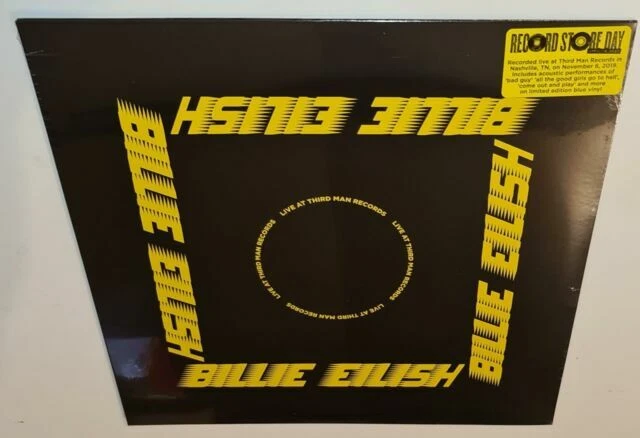 Billie Eilish Live At Third Man Record Vinyl Recors