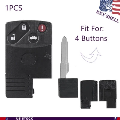 Para 2004 2005 2006 2007 2008 2009 2010 Mazda RX8 Mando a distancia Llave Carcasa Llavero 4B Foto 1 de 4