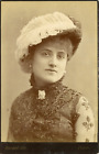 Bacard Fils, Comédienne Des Variétés, Mme Charmeux, Ca.1880, Carte Cabinet, Vint