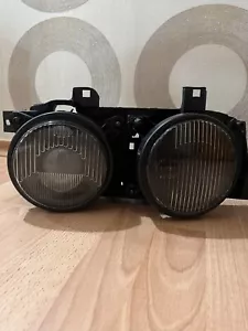 RARE Pair of Hella Dark Style Headlights for BMW E34 88-95+E32 88-94 LHD+RHD - Picture 1 of 6