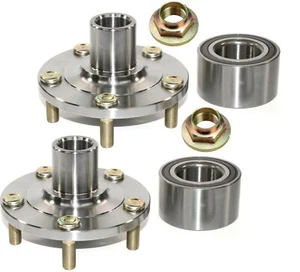 2 kits de rodamientos de cubo de rueda delantera se ajustan a Mazda 3, Mazda 5 2006-2013 sin Gastos de Envío - Imagen 1 de 4