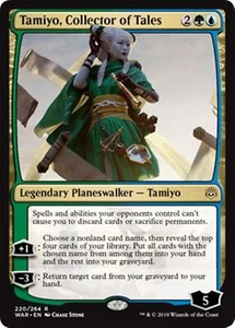 MTG - TAMIYO, COLLECTOR OF TALES - War of the Spark (R) - Picture 1 of 1