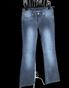 Miss Selfridge Jeans Women Small Fashion that Functions Black Straight Size 8L - Picture 1 of 7