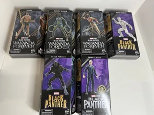 MARVEL LEGENDS BLACK PANTHER WAKANDA FOREVER (2022): SET of 6 - ATTUMA WAVE - Picture 1 of 14