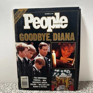 Princess Diana People Magazines Sep Dec 1997 and 25 Most Intriguing People (3) - Picture 1 of 9