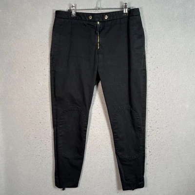 Pantalones negros Marni edición invierno 2012 para mujer talla 42 cremallera al tobillo pierna cónica Foto 1 de 4