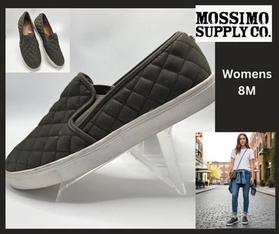 Mossimo Para Mujer 8 Verde Oliva Acolchado Sin Cordones Mocasines Tenis Informales Zapatos Foto 1 de 4