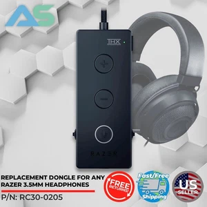 π Genuine Razer RC30-0205 THX USB Audio Volume Controller 3.5mm Port (Black) π - Picture 1 of 7