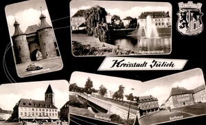 Foto-AK JÜLICH Kreisstadt Mehrbild 50er - Picture 1 of 1