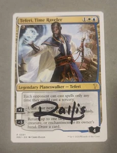 MTG Magic Teferi, Time Raveler Signed Artist Proof X1 MB2 Chris Rallis - Picture 1 of 2