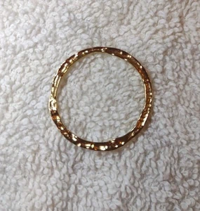 1.8g 925 STERLING SILVER VERMEIL HOOP PENDANT MARKED FINE JEWELRY - Picture 1 of 5