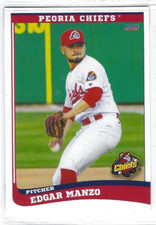 2023 Peoria Chiefs (Class A-St. Louis Cardinals) Edgar Manzo