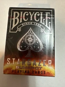 Bicycle Poker Playing Cards - Stargazer Sunspot - 1 SEALED DECK - New - Picture 1 of 3
