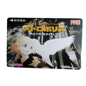 Tezuka Osamu METROPOLIS 2001 Lagare Card Used Hankyu train prepaied ticket Otomo - Picture 1 of 3