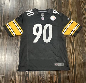 Nike Pittsburgh Steelers T.J. Watt Jersey Men’s Large Black Polyester NWOT - Picture 1 of 6