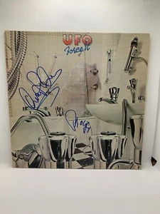 UFO Signed Vinyl Force It Autographed By 2 Jsa Coa Album Record Rock Lp - Picture 1 of 2