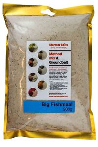 Big fishmeal method mix & ground bait for carp and coarse fishing