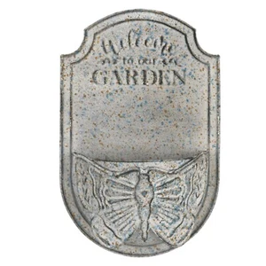 Rusitc Wall Mounted Metal Planter Plant Pot Country Outdoor Flower Display - Bild 1 von 9