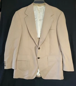 Vintage Botany 500 Tan Blazer (See Description for Size Chart) Size Medium - Picture 1 of 8