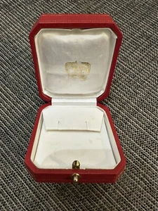 Cartier Vintage Genuine Earrings Jewellery Presentation Box - Picture 1 of 7
