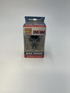 Funko Pocket POP! Llavero Guerra Civil Capitán América Pantera Negra Figura NUEVO - Imagen 1 de 6